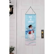 36" Snowman Banner