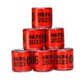 thumbnail image 2 of Yingyy 100Pcs Pigeon Ring 8mm 2023 Dove Tag Clips Rings 100PCS Legs Band for Duck Most Adult Birds Poultry Red, 2 of 6
