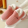 thumbnail image 1 of Zapatilla Cálida Interior Zapatos de felpa informales para hombre y mujer, Zapatos antideslizantes con forro de piel, ligeras para el invierno Wdftyju Tenis De Mujer Tenis De Hombre, 1 of 8