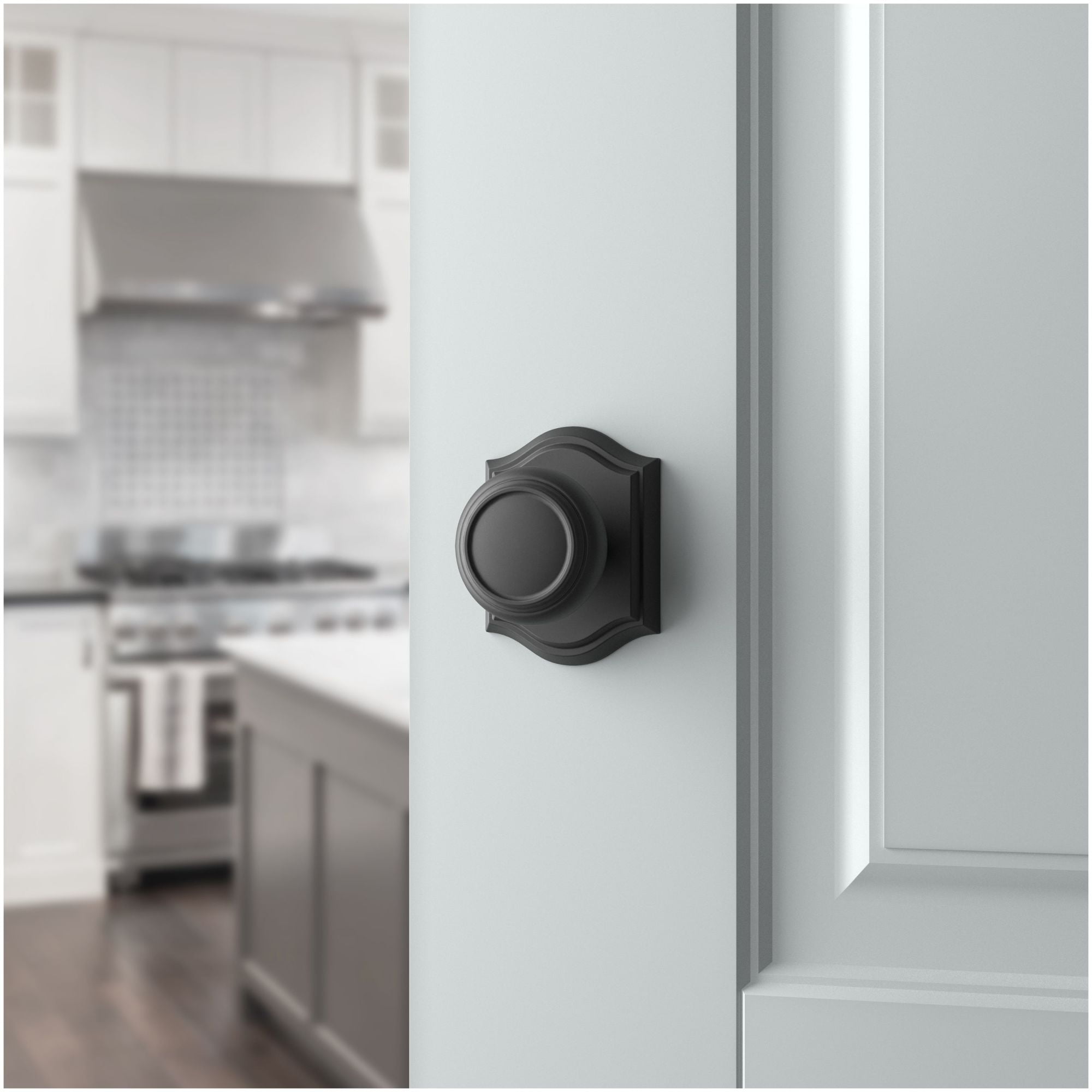 Baldwin Reserve PSTRATAR112 Passage Traditional Knob and Arch Rose Venetian Bronze Finish