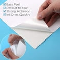 thumbnail image 3 of 25 Sheets Printable Vinyl Sticker Paper Self-Adhesive Waterproof Matte White Printing Paper Sheet, for Inkjet Printer, 3 of 6