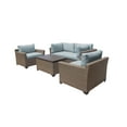 thumbnail image 5 of TK Classics Monterey Wicker 5 Piece Patio Conversation Set with Club Chair and 2 Sets of Cushion Covers, 5 of 10