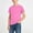 Hot Pink, variant on Piuwrlz 4 T Boys Short T-Shirts Sleeve Toddler Plain Shirts Tops Comfortable Crew Neck Pullover T Shirts Red Size 3-4 Years