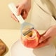 thumbnail image 5 of Herramientas de cocina HWRETIE,pelador de patatas con removedor de ojos,pelador de verduras ergonómico de plástico,herramienta de cocina que ahorra espacio para frutas,zanahorias y pepinos, 5 of 5