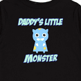 thumbnail image 4 of Inktastic Daddys little monster Boys or Girls Long Sleeve Toddler T-Shirt, 4 of 5
