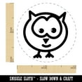 thumbnail image 2 of Owl Doodle Self-Inking Rubber Stamp Ink Stamper - Lime Green Ink - Mini 1/2 Inch, 2 of 7