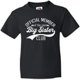 thumbnail image 3 of Inktastic Official Member of the Cool Big Sister Club Youth T-Shirt, 3 of 5