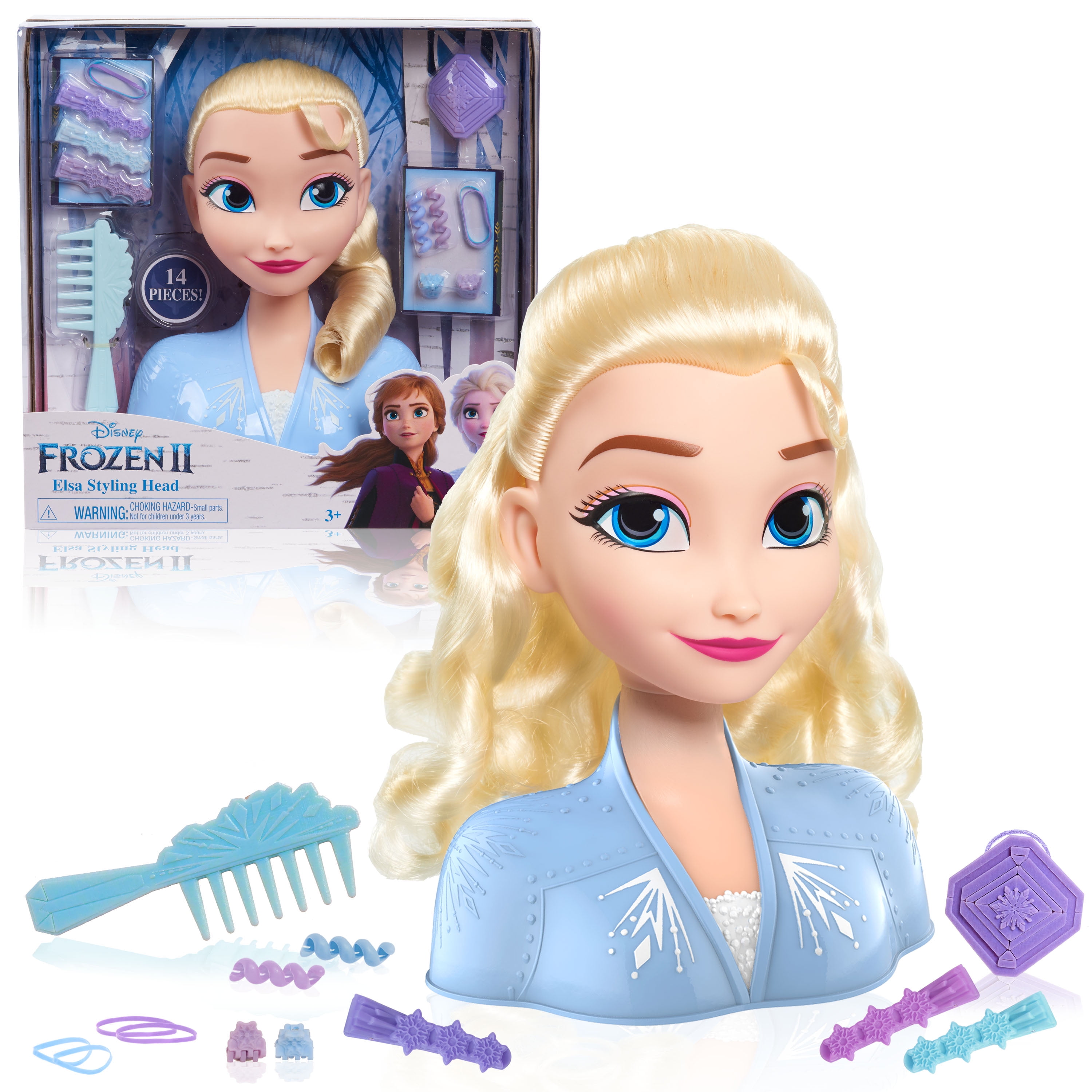 elsa styling head walmart