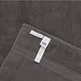 thumbnail image 3 of Juego de 6 Toallas de Jacquard teñidas de Hilo Reversible (Platino), 3 of 5