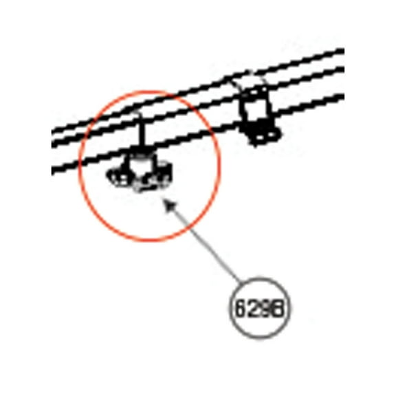 Dometic 3310799.006 Adjustable Knob W/Nut F/8500 