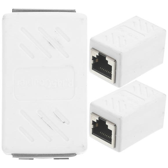 3pcs Ethernet Extender Ethernet Cable Adapter Female To Female Ethernet Connector