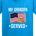 thumbnail image 4 of Inktastic Military Grandson My Grandpa Served Youth T-Shirt, 4 of 5