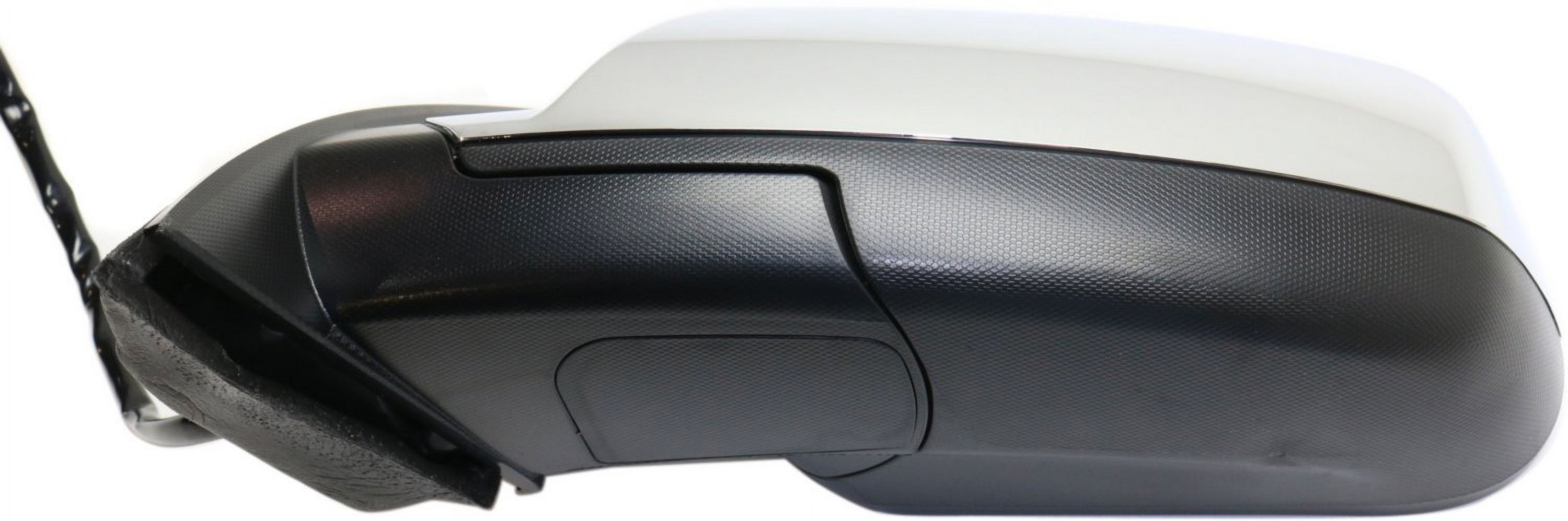 Mirror Compatible With 2010-2017 Chevrolet Equinox GMC Terrain Left Driver Side Heated w/ Blind Spot Corner Glass Chrome Kool-Vue
