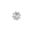 thumbnail image 1 of Maytalsory 100 pcs Beautiful Bead 9.5mm Flower High quality Bead Caps for Jewelry Making lver, 1 of 3