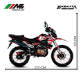 thumbnail image 5 of Motocicleta Doble propósito MB MOTOS Beretta 300cc GT Rojo 2025, 5 of 5