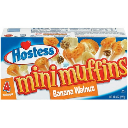 Interstate Brands Hostess Mini Muffins 4 Ea Walmartcom