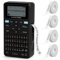 thumbnail image 1 of SUPVAN E11 Bluetooth Label Maker Machine with 4 Tapes, Support Keyboard & App with 40 Fonts and 450+ Icons, Rechargeable Inkless Labeler for Home, Kit, 1 of 9