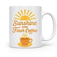 thumbnail image 2 of Teacher 11 oz Coffee Mug - Bright Sunrise Design White Ceramic Gift, 2 of 6