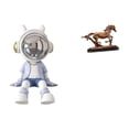 thumbnail image 1 of Estatua De Caballo Astronauta, Escultura Nórdica, Figurita, Obra De Arte, Adorno Coleccionable Para Estantería, Escritorio, Entrada, Sala De Estar, Decoración Del Hogar, 1 of 8