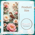 thumbnail image 2 of Green Polka Dot Spring Banner White Bearded Spring Display Pink Peony Yellow Daisy Floral Backdrop for Spring Party Garden Decoration Outdoor Event, 2 of 9