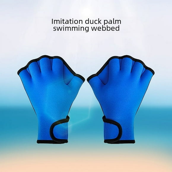 Manufacturer Direct: Durable Rubber Duck Palm Swimming Gloves for Adults & Kids – Comfortable, Easy-to-Wear Water Sports Gear for Snorkeling, Swimming, and Underwater Activities with Enhanced Grip &
