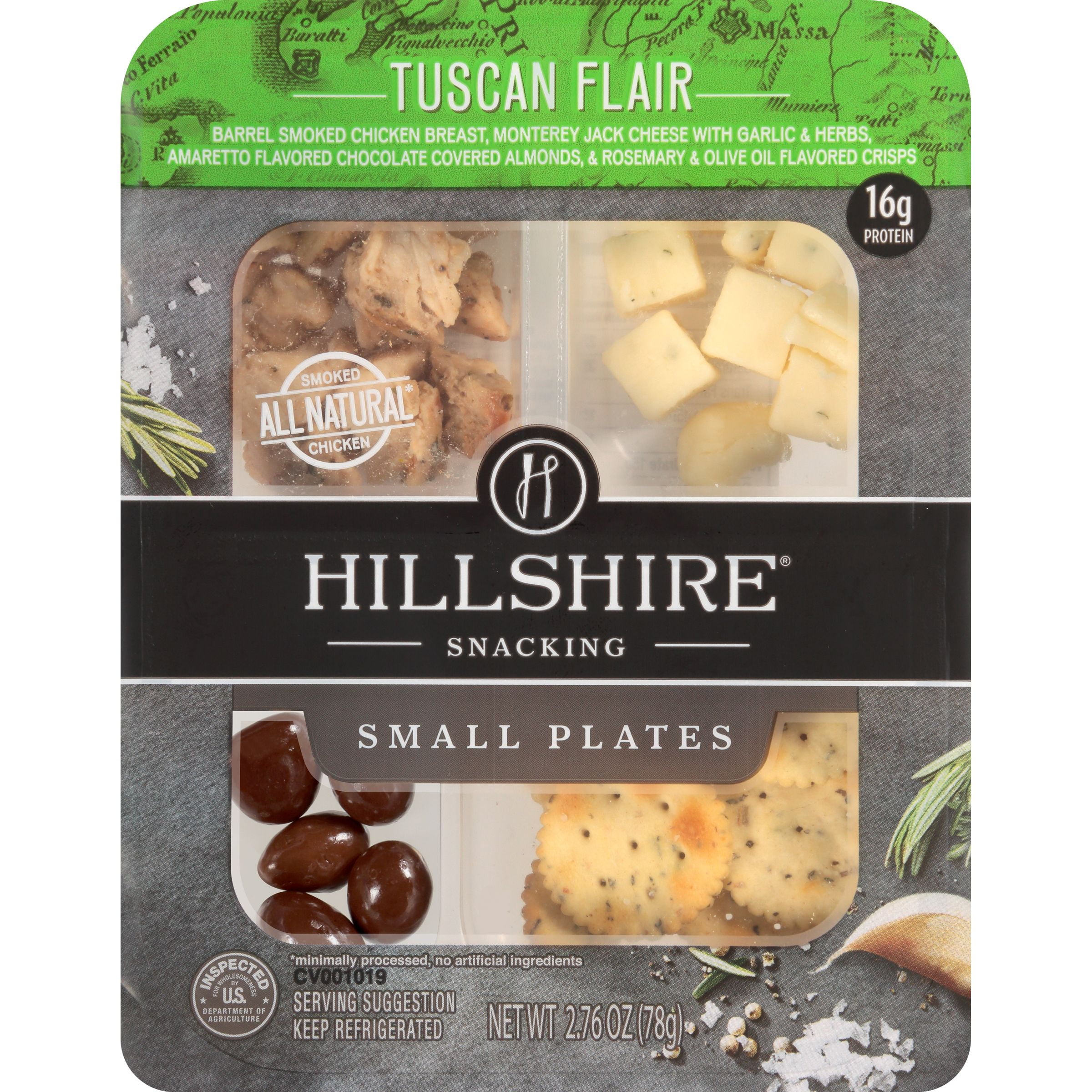 Hillshire Snacking Small Plates Tuscan Flair, 2.76 Oz.