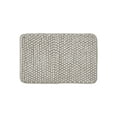 thumbnail image 3 of Better Trends 20" x 32" Bathroom Rugs Poly-Cotton Soft Water Absorbent Non Slip Bath Mat Machine Washable Rug (Sand) Alma Collection, 3 of 6