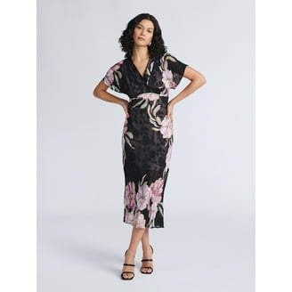 Sofia Jeans Women's Ruffle Off Shoulder Maxi Dress with Pockets