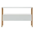 thumbnail image 5 of Weston Home Olyvia Wood TV Stand with Drawers, for TVs up to 47", White, 5 of 8