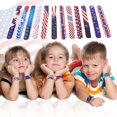 thumbnail image 6 of 48 PCS 4th of July Slap Bracelets for Kids, Slap Bands, Snap Bracelets for Kids Fourth of July Decorations Decor Accessories Gifts, 6 of 7