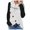 Black, variant on Vedolay Women's Suit Jackets Womens Rhinestone Fringe Casual Jacket Cropped Distressed Casual Jackets,Blue XXL