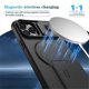 thumbnail image 2 of Funda para iPhone 12 Pro Max 6.7" con Soporte de Plegado Invisible, Carga Inalámbrica Magnética Segura, Carcasa Deslizante para Cámara, Funda Protectora Resistente a Prueba de Golpes y Caídas, 2 of 10