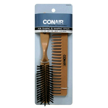 Brush & Comb Set, 2 ct, brush and volume for brushing By