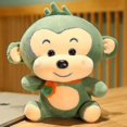 thumbnail image 2 of Shxx Monkey Plush Toy Cute Animal Elastic Doll Soft Toddler Sleeping Company Car Home B926-383, 2 of 5