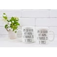 thumbnail image 3 of Birthday Gifts for Women Men Coffee Mug, Funny Coffee Mug, I''m So Good At Aging I Turned 25 3 Times Coffee Cups, 75 Birthday Gifts for Women Tea Cup Mug Cup, 3 of 3