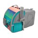 thumbnail image 2 of Mochila transportadora de mascotas expandible Yuyangstore Verde, 2 of 8