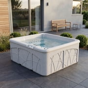 Lifesmart Bahama (LS350DX) Hot Tub - 5-Person, 28-Jet, Plug & Play Spa, Sea Salt