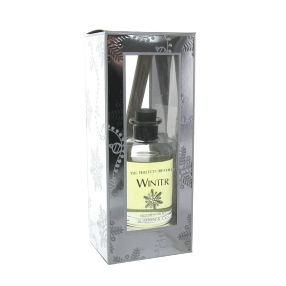 Slatkin & Co. Perfect Christmas Winter Reed Diffuser Set