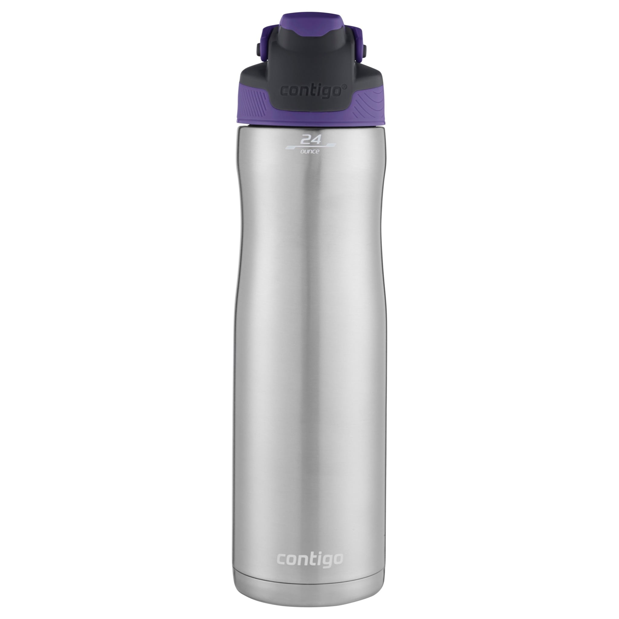 Contigo Autoseal Chill Stainless Steel Water Bottles SS//Grapevine /& Grapevine