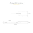 thumbnail image 5 of Hub USB C StarTech 5G4AB USB C HUB 4 Puertos 5Gbps, 5 of 5