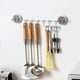 thumbnail image 1 of Perchero con ganchos para cocina y baño, ganchos con ventosa, soporte para barra de toalla resistente, ganchos con ventosa, muy recomendable, 1 of 12