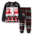 thumbnail image 1 of Pijamas de algodón para niños y niñas, ropa interior de Navidad, traje para el hogar, ropa de dormir para fiesta, novedad, 1 of 4
