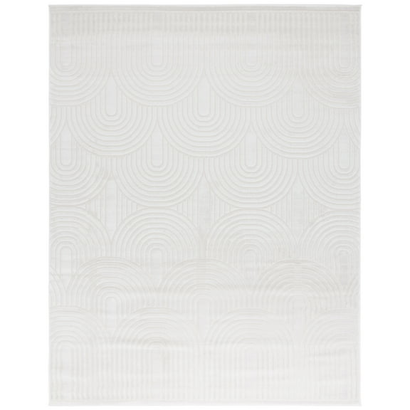 SAFAVIEH Saylor Kaeden Geometric Area Rug, Ivory, 9' x 12'