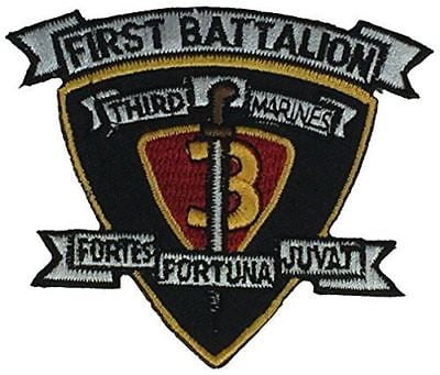 Standard Bearers! USMC HQ Bn 1st MarDiv PATCH Headquarters Battalion Marines 