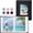 Black, variant on 2 Pack Linen Cover Mini Photo Book, Small Photo Albums for 6x4 Photos , 26-Page Holds 52 Pictures, Artwork or Postcards Storage (Black)