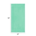thumbnail image 4 of Casa Lino 4Pc Premium Bath Towels (54" x 27") - 100% Cotton, 400GSM, Ultra Soft & Absorbent (Sky Blue), 4 of 6
