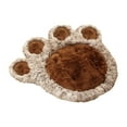 thumbnail image 1 of Cama Plana para Perro con Pata de Oso, Cama para Dormir para Gatos, Nido, Parte Inferior Antideslizante Suave, Cojín para Mascotas, Cama para Gatos, a Marrón XL, 1 of 8