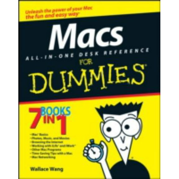 Pre-Owned Macs All-in-one Desk Reference for Dummies (Paperback) 0470169575 9780470169575