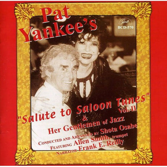 Pat Yankee - Salute To Saloon Tunes, Vol. 2 - Vocal Jazz - CD