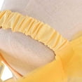 thumbnail image 6 of Girls' Princess Yellow Costumes Princess Dress up Halloween Costume for Child 8/9, 6 of 6